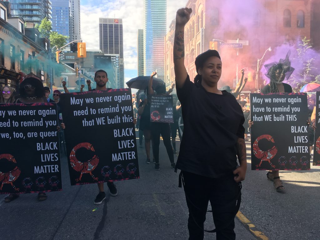 BLM 2017 Toronto Pride